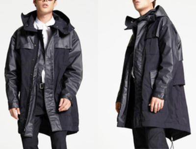 save $1300: new Dsquared2  men Coat, Black,  Size 52 IT/XL,, View more