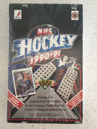 1990 91 Upper Deck High # Hockey Sealed Box 36 Packs