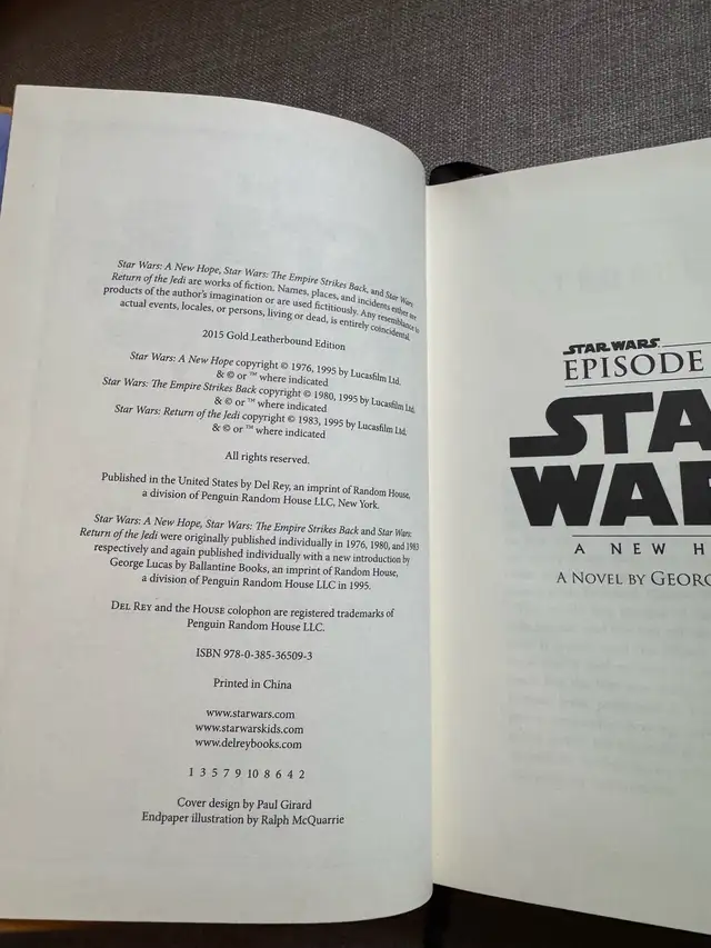 Star Wars Trilogy novels - hardcover edition in Fiction in Ottawa - Image 11