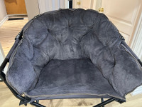 Grey Foldable Chair