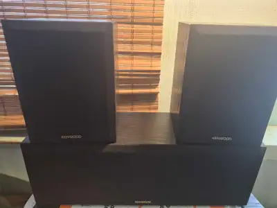 Kenwood vintage surround speakers Model: CRS-157 Excellent condition for their age. Work great. Spec...