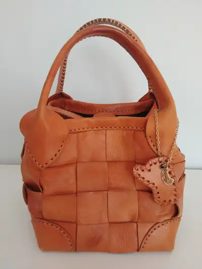 Cow leather tote bag - Japanese brand Robita, View more