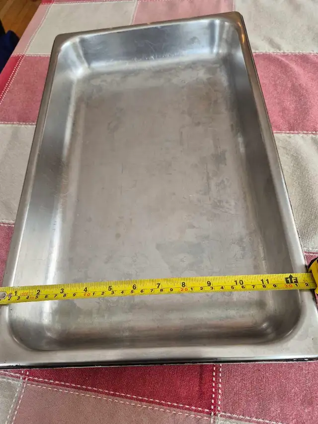 Exlarge Stainless steel roasting/ baking pan in Kitchen & Dining Wares in City of Toronto - Image 4