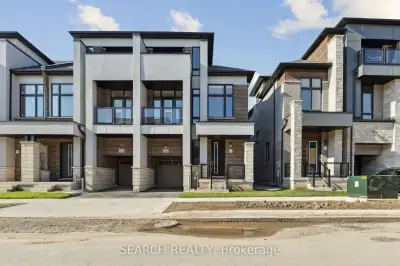 Bright, spacious, and brand new end-unit townhome by Valery Homes in one of Northeast Oakville’s mos...