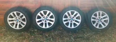 Get ready for winter with this set of four 205/55R16 Toyo Observe GSi5 snow tires mounted on genuine...