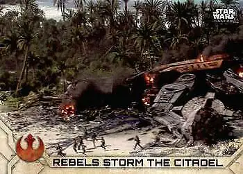 2017 Topps Star Wars Rogue one Series 2 # 75 Rebels Storm, View more