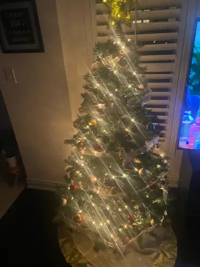 artificial Christmas 6ft tree, View more