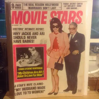 MOVIE STARS November 1969 (11/69) - Complete Issue, View more