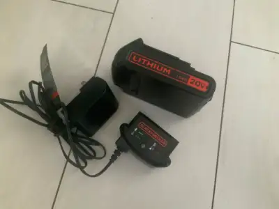 Black+ Decker batterie 20 volt lithium  trimmer, View more