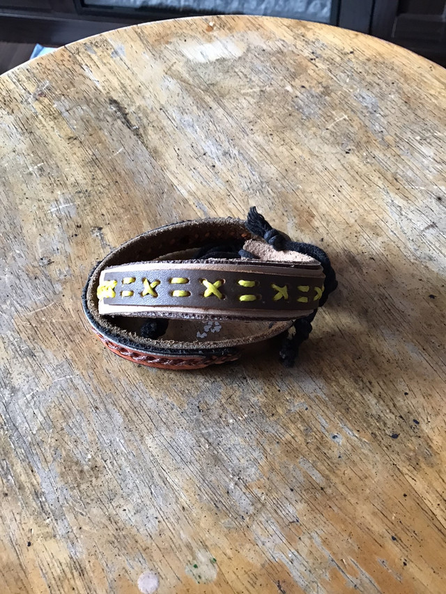 2 Rawhide Type Bracelets in Jewellery & Watches in St. John's - Image 3