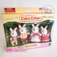 BNIB Calico Critters Hopscotch Rabbit Family Figures Set