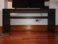 Meuble télé noir IKEA – IKEA Black TV stand