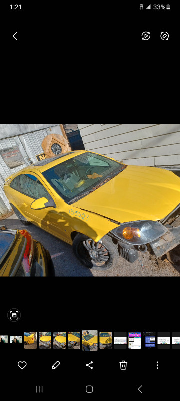 2007 Cobalt ss starts run drive minor fixing just bumper and rad in Cars & Trucks in Oshawa / Durham Region - Image 2