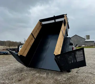 Dump Trailer for RENT: $99/day with any 2 day rental or more -7ft X 14ft - 15,000Lbs GVRW - Multi Ga...