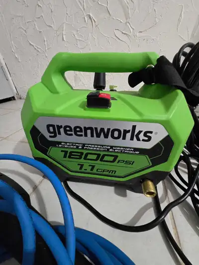 pressure Washer - Electric Greenworks , View more