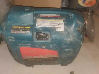 I'm selling a used Makita G17001 Inverter Generator capable of delivering 1700 watts of peak power,...