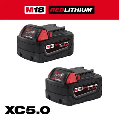 Milwaukee M18 XC 5.0 Battery, View more