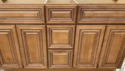 Solid Wood Bathroom Vanity with Sink Top, View more