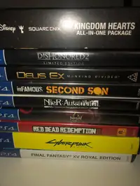 PS4 GAME LOT