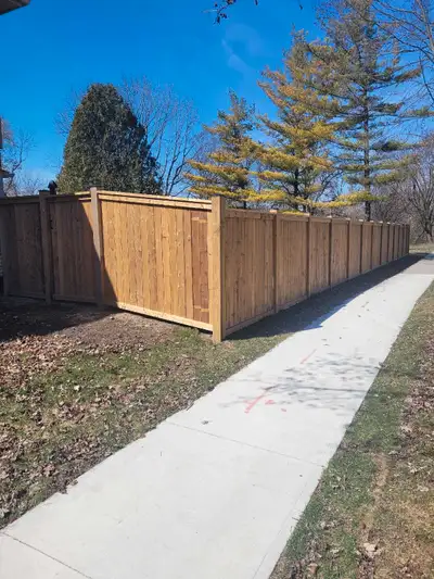 Need a new fence or have an old one in need of replacement or repair, give us a call. Happy to just...