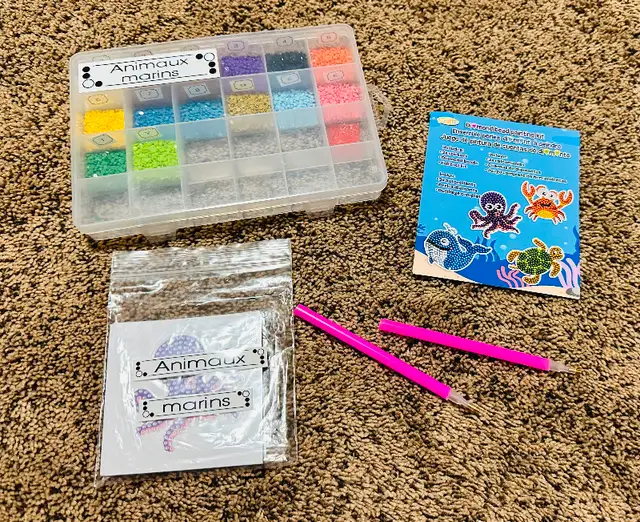 Sea animals diamond painting kit62854395962753121