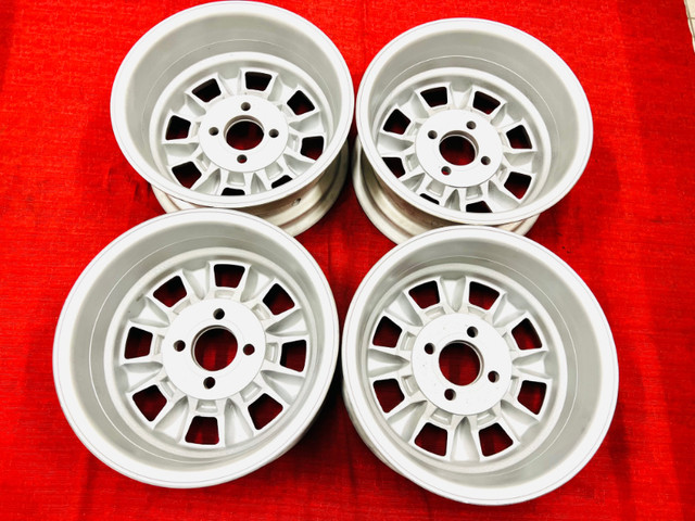 4 wheels Alfa Romeo giulia, Spider, GT,, Duetto 14 x 6,5 in Tires & Rims in City of Toronto - Image 2