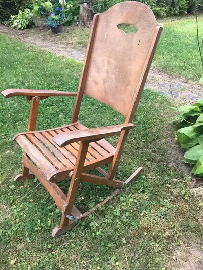 Vintage rocking chair, View more