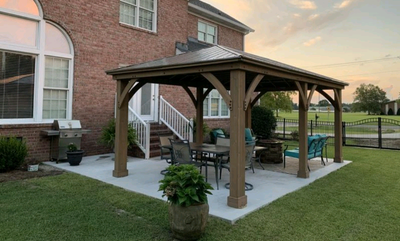 12x16  Yardistry Wood Gazebo - Brand New  Sealed with Warranty, View more