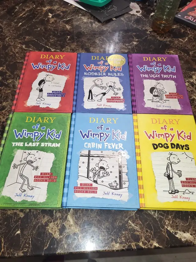 diary of a wimpy kid books in Fiction in Gatineau - Image 2