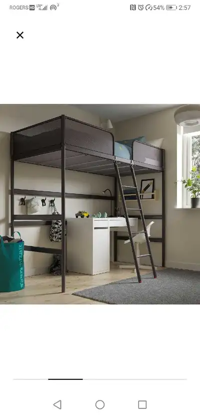 Kid's bed - Ikea Tuffing loft bed, View more