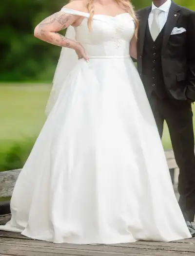 Wedding Dress-Size 16, View more