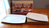 Set of 2 Serving Platters - Great as Charcuterie Platters!