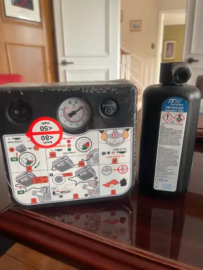 tire repair kit compressor and sealant , View more