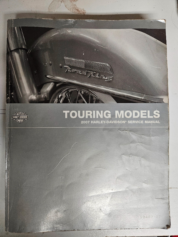 Harley Davidson 2007  Touring Service and Repair Manual in Motorcycle Parts & Accessories in Barrie