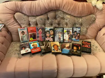 VCR Tapes Music & Movies, View more