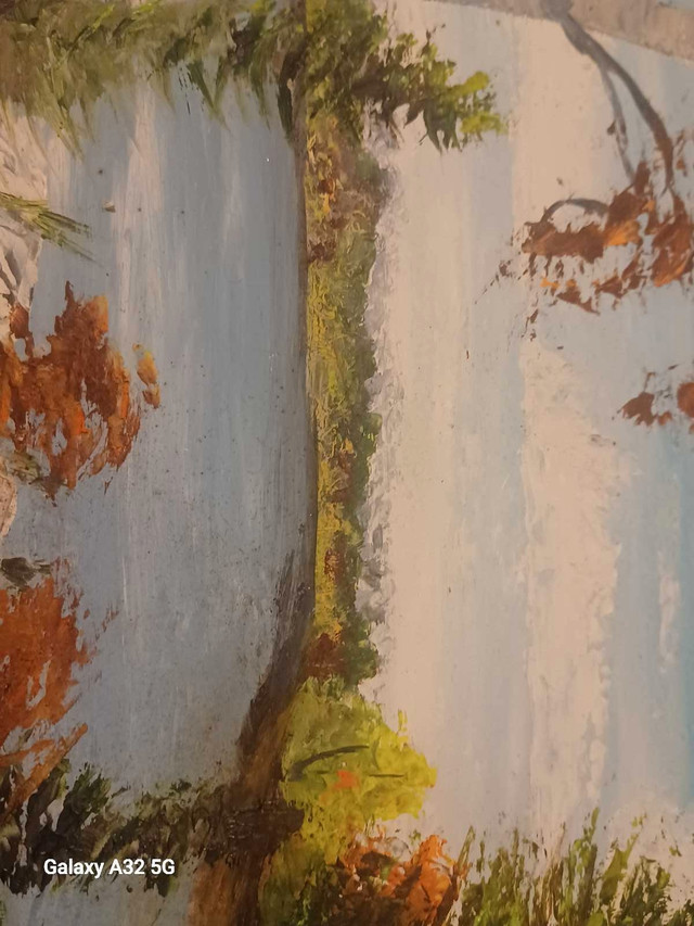 10 3/4" X 8 3/4" Painting by Keith C Smith  1924-2000 in Arts & Collectibles in Stratford - Image 4