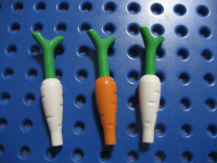 Lego Parsnip White Carrot Lot Food Root Vegetable