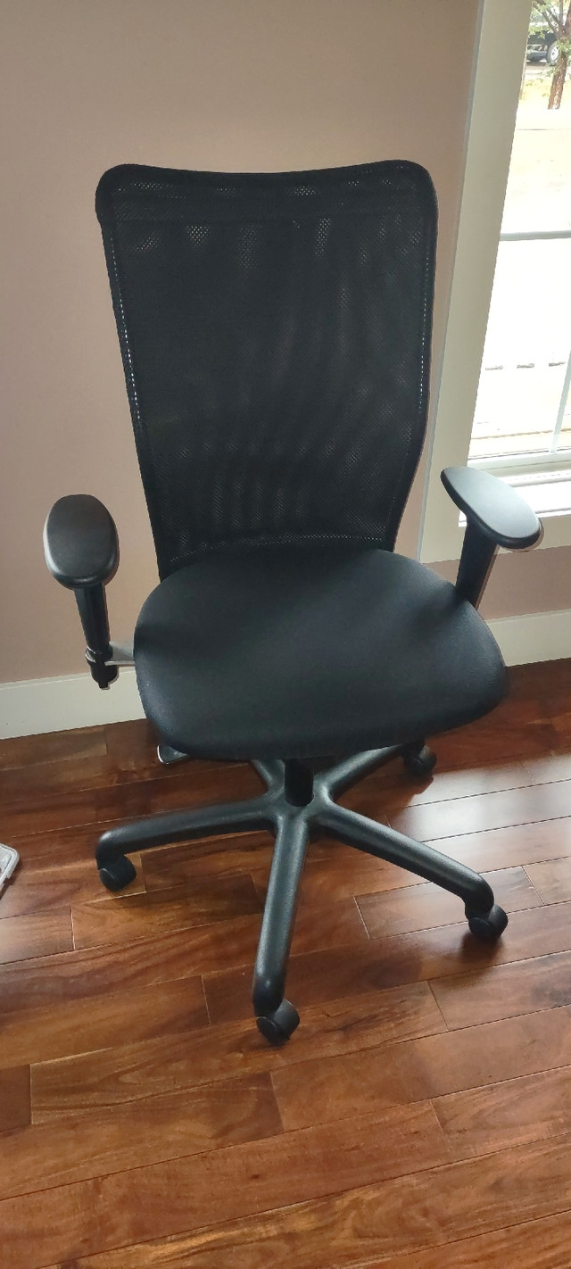 Computer Chair adjustable/rolling w back support Chairs & Recliners