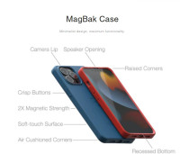 MagBak case for iPhone X & Xs