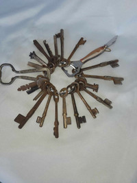 Antique skeleton keys