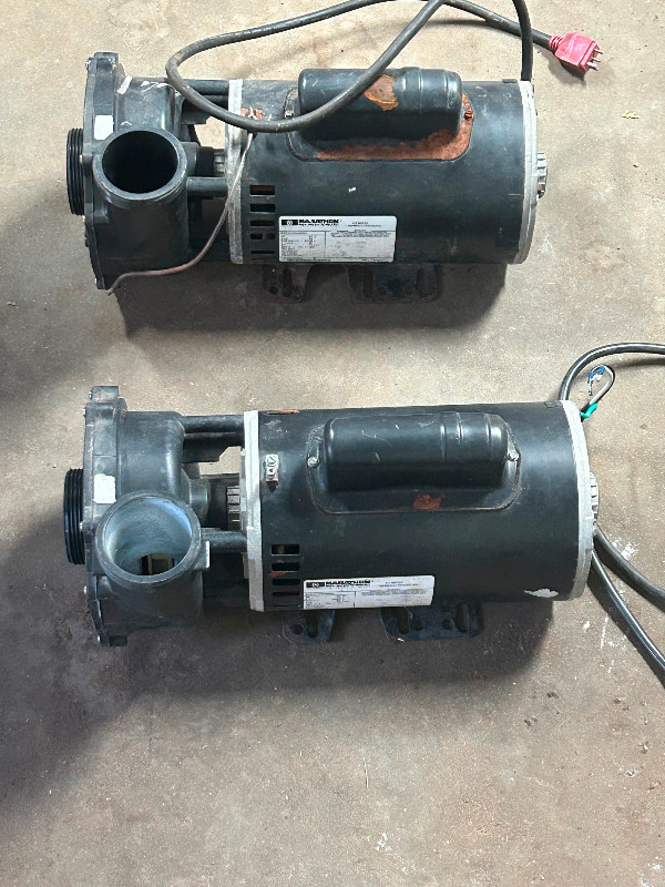 Two pumps for hot tub in Hot Tubs & Pools in Hamilton - Image 2