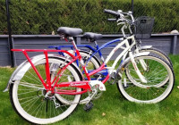 2 schwinn bikes