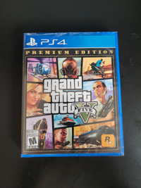Grand Theft Auto V GTA 5 Premium Edition - PS4 - Brand New