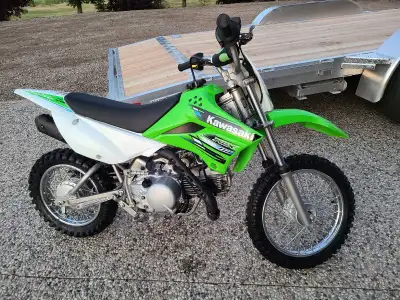 KLX 110 small wheel. Great learner bike. Kids loved it. Quite good shape. Always looked after well....