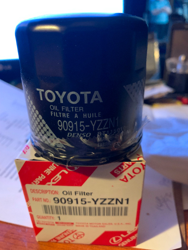 10pces Oil Filter - Toyota (90915-YZZN1)1984-2023 Toyota in Engine & Engine Parts in Yarmouth