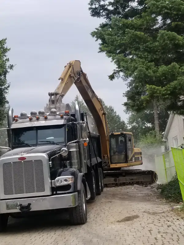 Dump truck service for demolition, pool digging, excavation,62863715136257124
