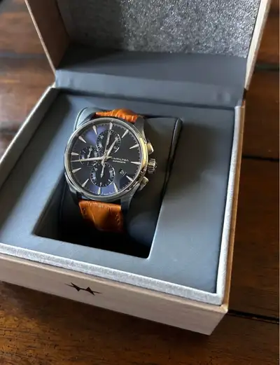 Hamilton Jazzmaster Auto Chrono Watch, View more