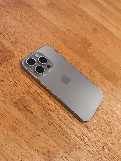 Selling my iPhone 15 Pro (128GB) in like-new condition. Minimal wear — looks and works perfectly. De...