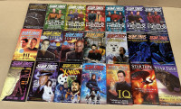 Star Trek TNG  Twenty One Mass Market Paperback Novel Lot