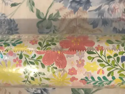 2 Rolls of wallpaper wall covering, View more